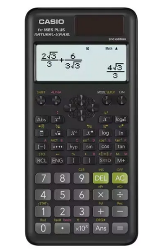 Калькулятор науковий чорний Casio (FX-85ESPLUS-2-WETD)